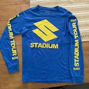 Justin Bieber 2017 stadium tour long sleeve
